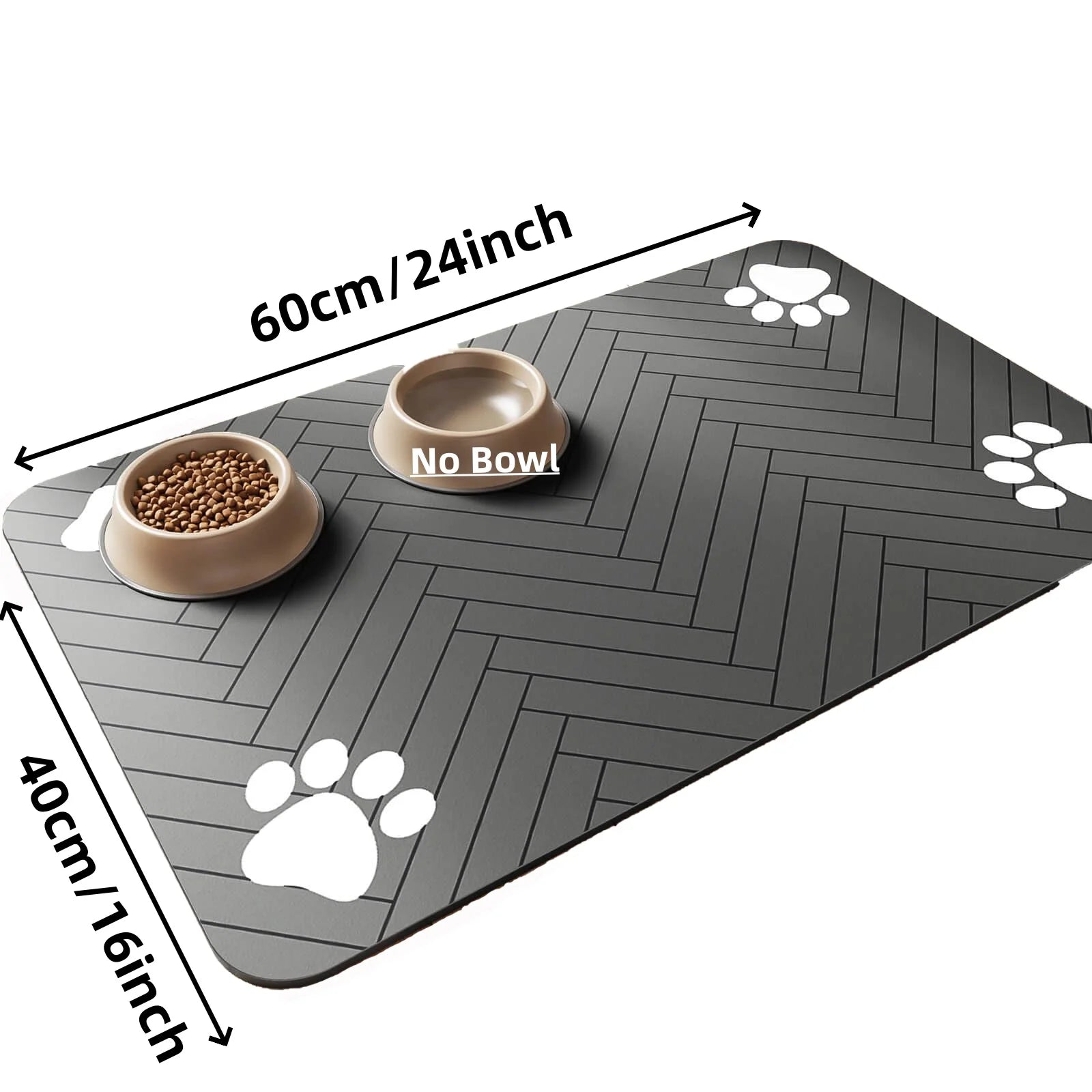 CleanPaws Anti-Slip Pet Feeding Mat