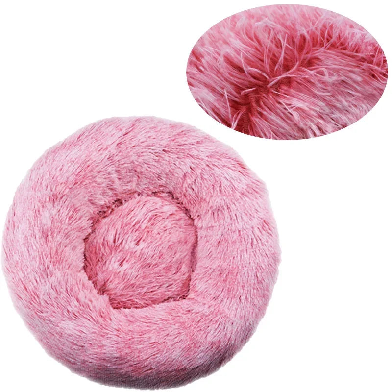 CloudNest Calming Donut Dog Bed