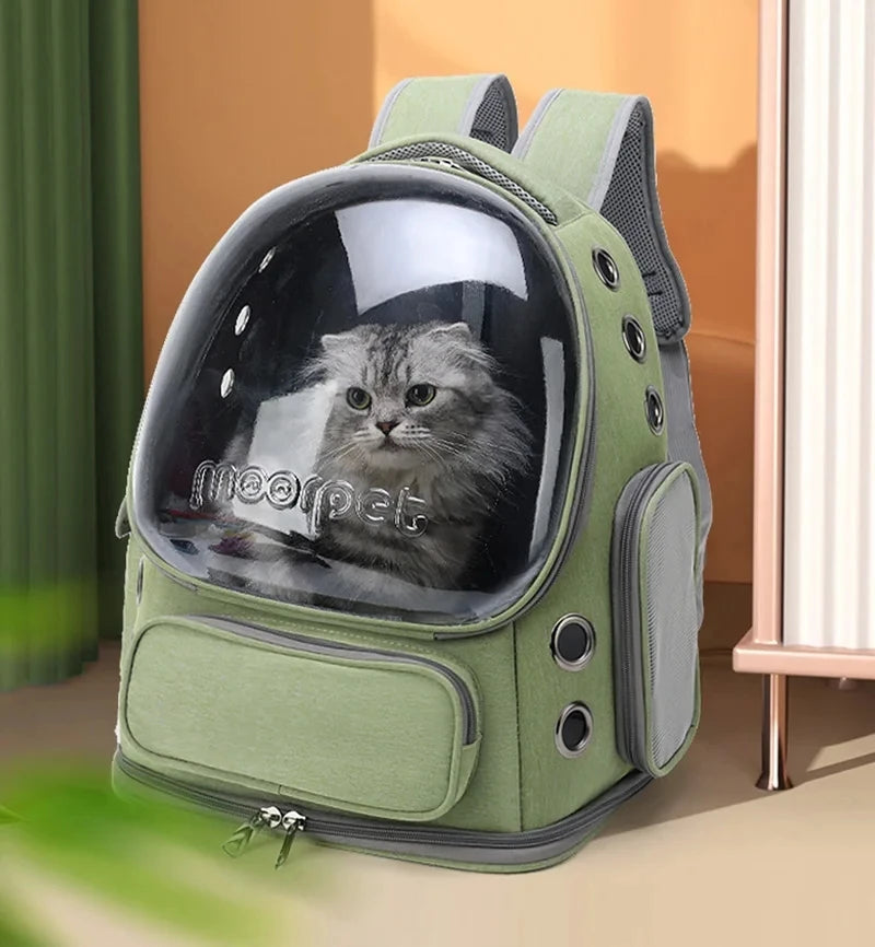 Pet Explorer Cat Backpack – Breathable Travel Carrier for Cats