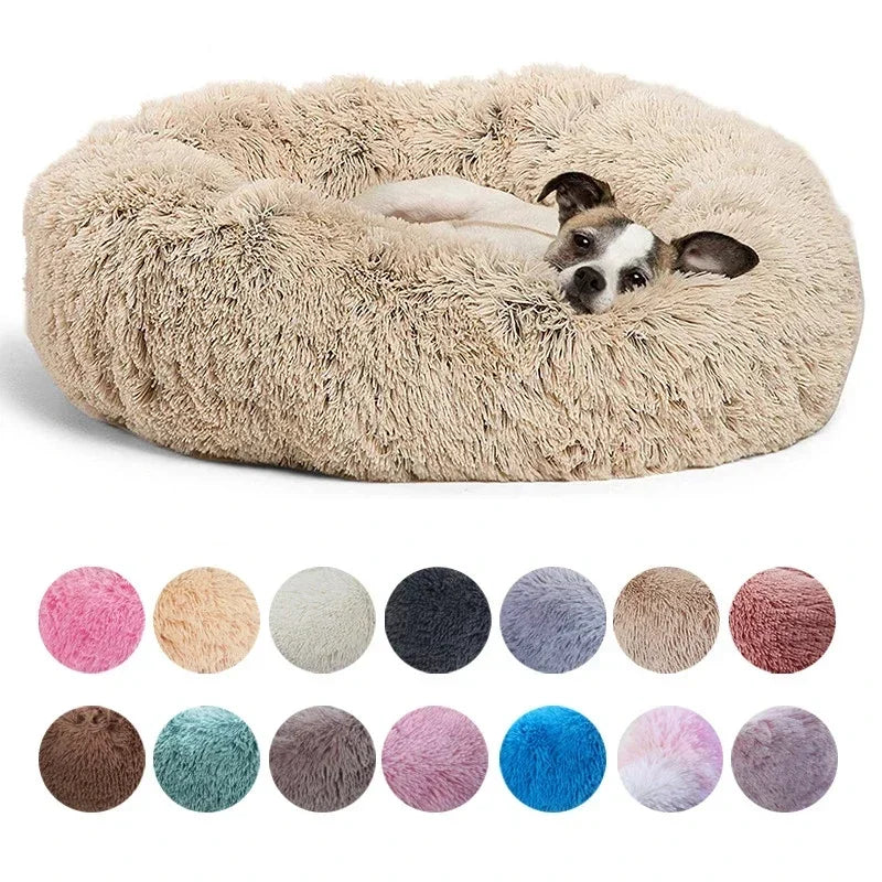 CloudNest Calming Donut Dog Bed