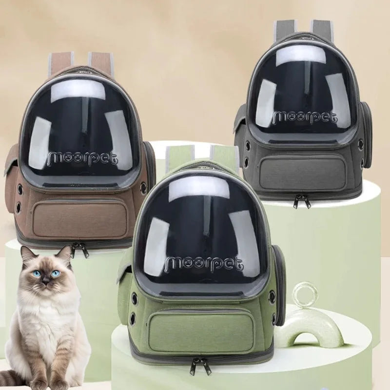 Pet Explorer Cat Backpack – Breathable Travel Carrier for Cats