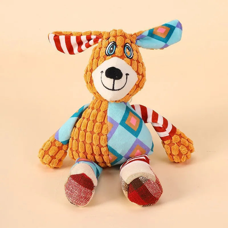 SnuggleSqueak Interactive Plush Dog Toy