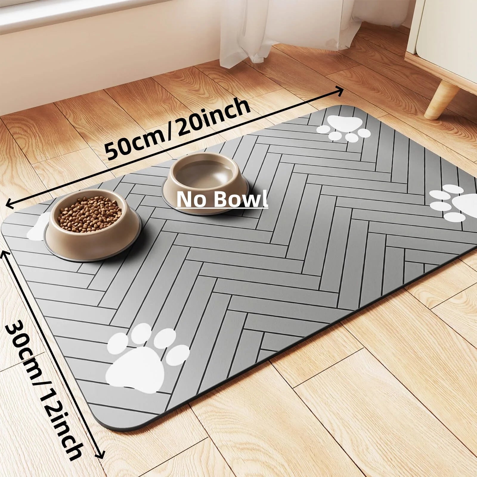 CleanPaws Anti-Slip Pet Feeding Mat