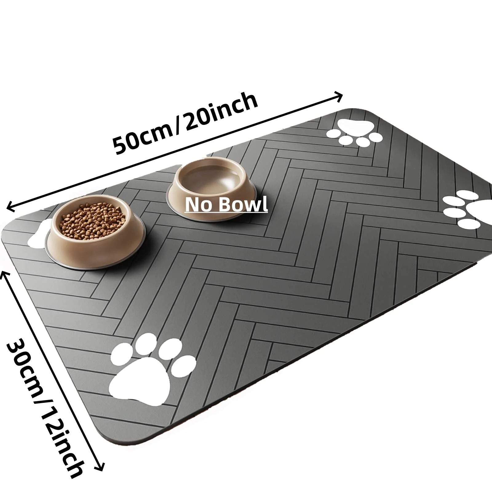 CleanPaws Anti-Slip Pet Feeding Mat