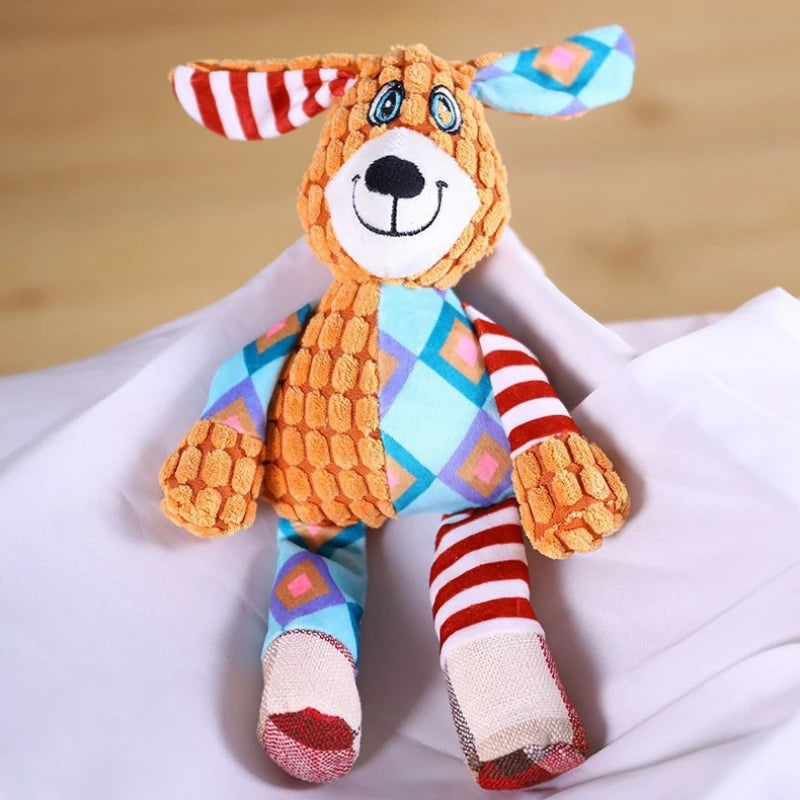 SnuggleSqueak Interactive Plush Dog Toy