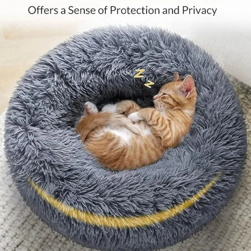 CloudNest Calming Donut Dog Bed
